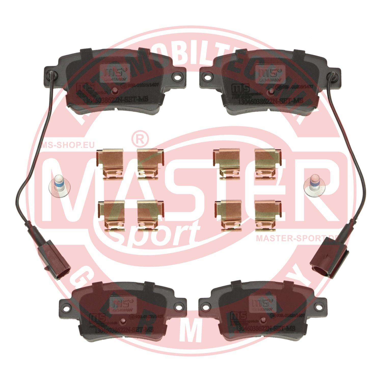 Placute frana MASTERSPORT GERMANY 13046038622N-SET-MS